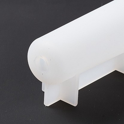 DIY Bear Ballpoint Pen Cover Silicone Molds, Resin Casting Molds, for UV Resin & Epoxy Resin Craft Making