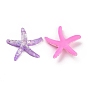 Opaque Resin Cabochons, Starfish/Sea Stars