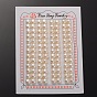 Perlas naturales perlas de agua dulce cultivadas, medio-perforado, rondelle 6.5~7x4 mm, agujero: 0.7 mm