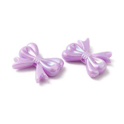 Opaque Acrylic Beads, Bowknot