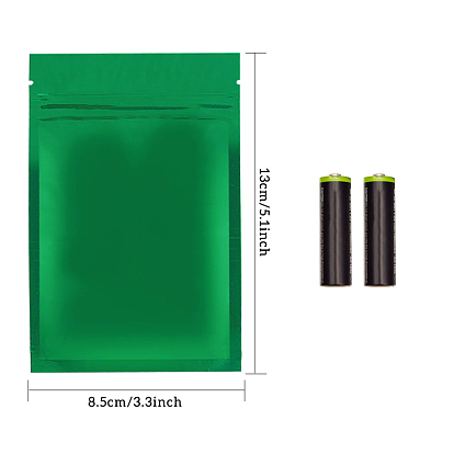 BENECREAT Aluminum Foil Storage Bags Mylar Zip Lock Bags for Jewelry Candy Food Storage