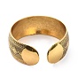Alloy Wide Open Cuff Bangle for Women