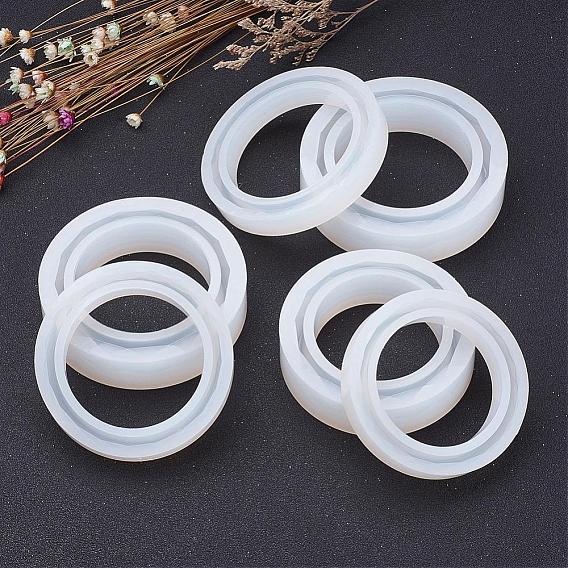 DIY Silicone Bangle Molds, Resin Casting Molds, For UV Resin, Epoxy Resin Jewelry Making