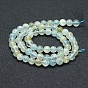 Natural Aquamarine Beads Strands, Grade A+, Round