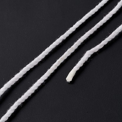 3-ply polyester fil lumineux, lueur dans le fil noir, pour le tricot et le crochet