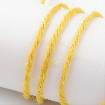 Colored Jute Cord, Jute String, Jute Twine, for Jewelry Making