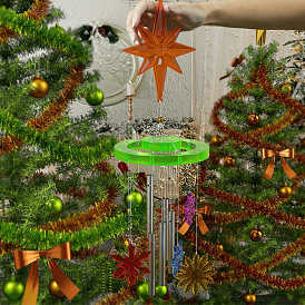 Набор для изготовления колокольчиков своими руками, Новогодняя тема, в том числе силиконовые формы, леска из нейлоновой мононити, пластиковые шарики, алюминиевые трубы
