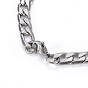 304 définit bijoux en acier inoxydable, figaro chaînes colliers et bracelets