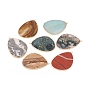 Природных драгоценных камней подвески, с латунной фурнитурой 