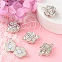 Alloy Magnetic Clasps, Flower