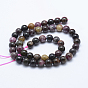 Natural Tourmaline Beads Strands, Round