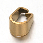 Revestimiento iónico (ip) 304 fianzas de acero inoxidable a presión, 7x3.5x4.5 mm, pin: 1x0.5 mm