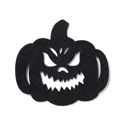 Wool Felt Pumpkin Jack-O'-Lantern Party Decorations, Halloween Themed Display Decorations, for Decorative Tree, Banner, Garland