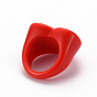 Непрозрачные акриловые кольца в форме сердца