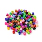 Pe perles de Melty bricolage fusionnent perles recharges, Tube, 5x5mm, trou: 3 mm, environ 8000 pcs / 500 g