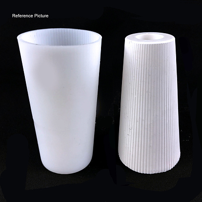 Moules en silicone de vase de cône de bricolage, moules de résine, pour la résine UV, fabrication artisanale de résine époxy