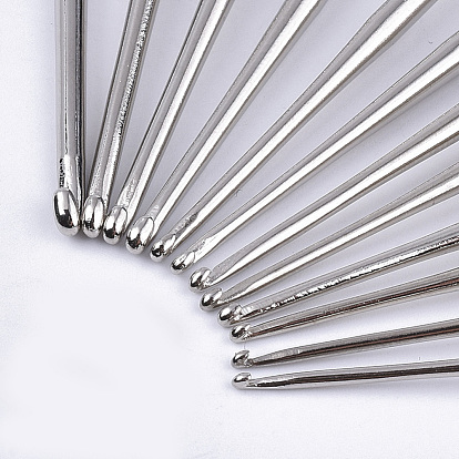 Agujas de ganchillo de aluminio agujas, Agujas de ganchillo de hierro