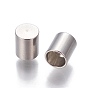 201 Stainless Steel Cord End Caps, Column
