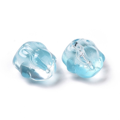 Transparent Czech Glass Beads, Rabbit