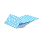 Rectangle Kraft Paper Bags, None Handles, Gift Bags, Polka Dot Pattern