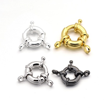 Rack Plating Brass Spring Clasps