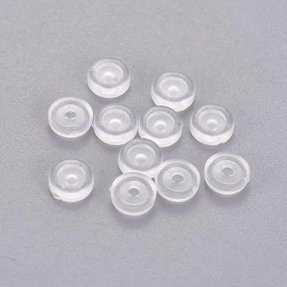 Comfort Silicone Pads for Screw Back Clip on Earrings, Anti-Pain, Clip on Earring Cushion