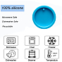 Flat Round Shape Keychain Molds Silicone Molds, for UV Resin, Epoxy Resin Jewelry Making