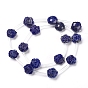 Natural Lapis Lazuli Beads Strands, Rose Shape