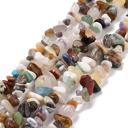 Natural Gemstone Beads Strands, Chip
