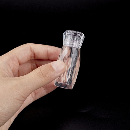 Benecreat 5 пустая трубка для блеска для губ в форме конфет многоразовые пластиковые флаконы для бальзама для губ (прозрачные) банка для крема с воронкой для хранения образцов помады