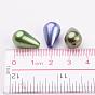 ABS Plastic Imitation Pearl, Drop, 16x10mm, Hole: 1mm, about 600pcs/pound