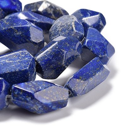 Lapis-lazuli, brins de perles naturels , formes mixtes