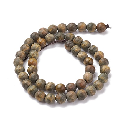 Natural Sandalwood Beads, Round