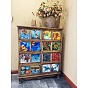Cabujones de porcelana de azulejos de mosaico de corazón, para decoración del hogar o manualidades de bricolaje