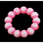 Perles acryliques, le style de l'artisanat, donut, 14.5x2.5mm
