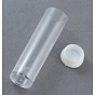 Conteneurs de perle plastique, bouteille, 5.5x1.5 cm