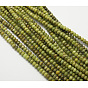 Natural Peridot Bead Strands, Rondelle, 6.5x4.5mm, Hole: 1mm, 16 inch