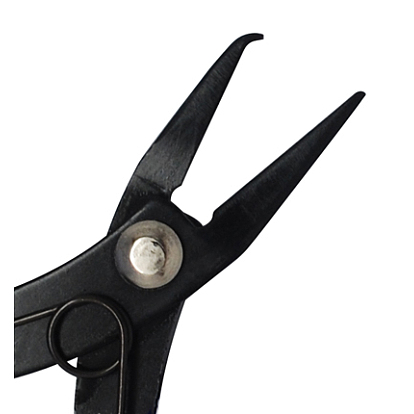 Щипцы из углеродистой стали для ювелирных изделий, нож разрезным кольцом, 140 мм