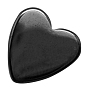 Non-Magnetic Synthetic Hematite Cabochons, Mother's Day Craft Components Supplies, Heart