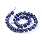 Lapis-lazuli, brins de perles naturels , ronde