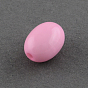 Opaque Acrylic Beads, Oval