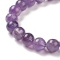 Natural Gemstone Beads Stretch Bracelets, with Shell and Synthetic Hematite, Round Beads