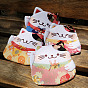 Кошельки Lucky Cat из полиэстера, Женская сумочка манэки-нэко в японском стиле на молнии