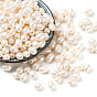 Perles de culture d'eau douce naturelles de grade b, gentil pour la création de boucle d'oreille en Fête des Mères, ovale, couleur naturelle, blanc, 8~9x8~12mm, Trou: 2.5mm