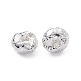 Alloy Spacer Beads, Long-Lasting Plated, Donut Shape