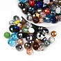 Chapelets de perles en verre, mixedstyle, facette, boulier et rond