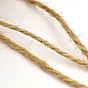 3 -Cordón de yute, cuerda de yute, hilo de yute, para la fabricación de la joyería