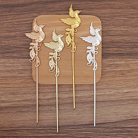 Alloy Hair Sticks Findings, Phenix