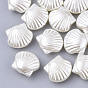 Cuentas de perlas de imitación de plástico abs, shell forma