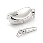 925 Sterling Silver Bayonet Clasps, Ingot